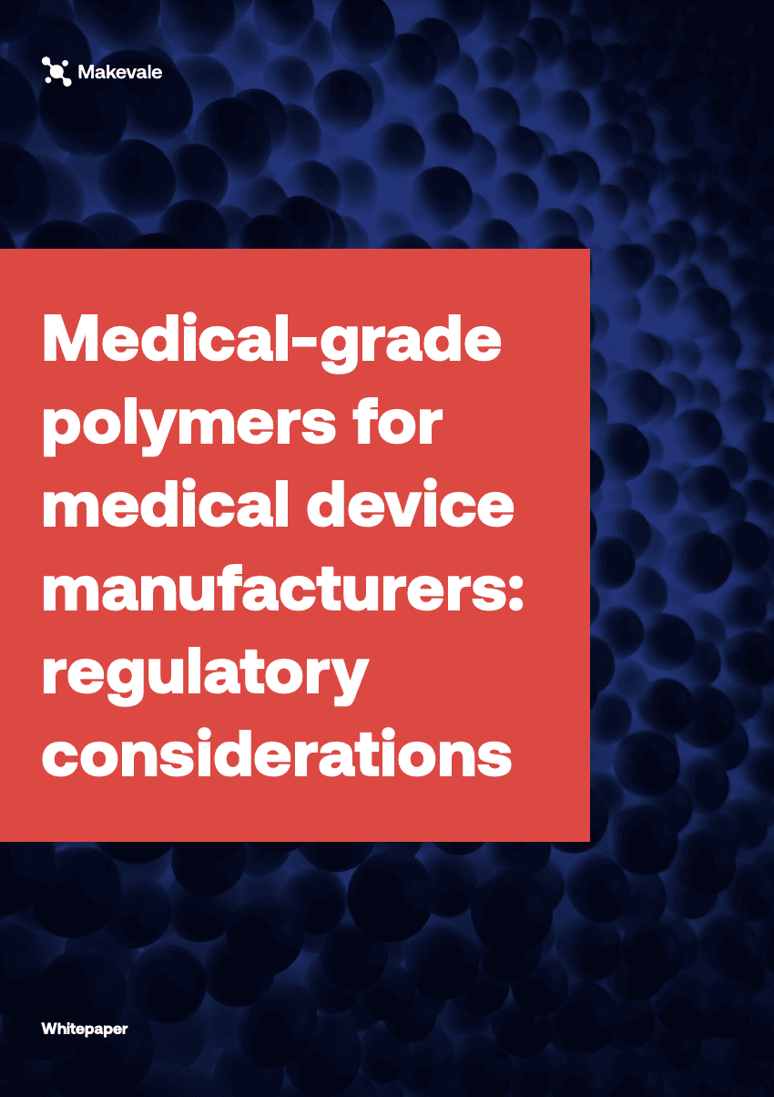 Medical-grade polymers for medical device manufacturers